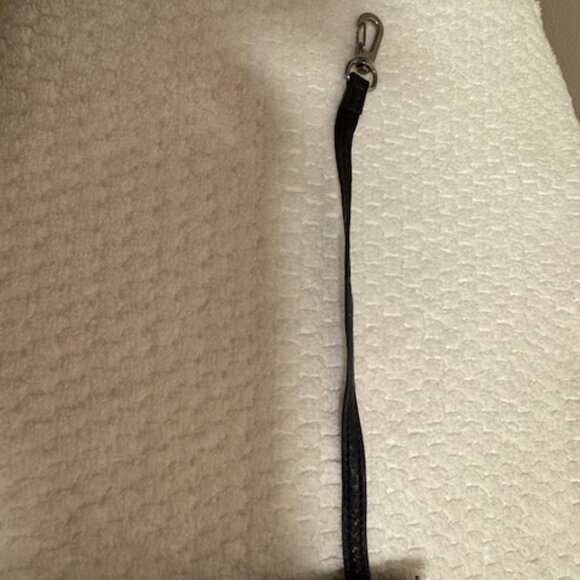 Jessica Simpson Black White Snake Print Pouch Cosmetic Bag Key Clip - Picture 3 of 5